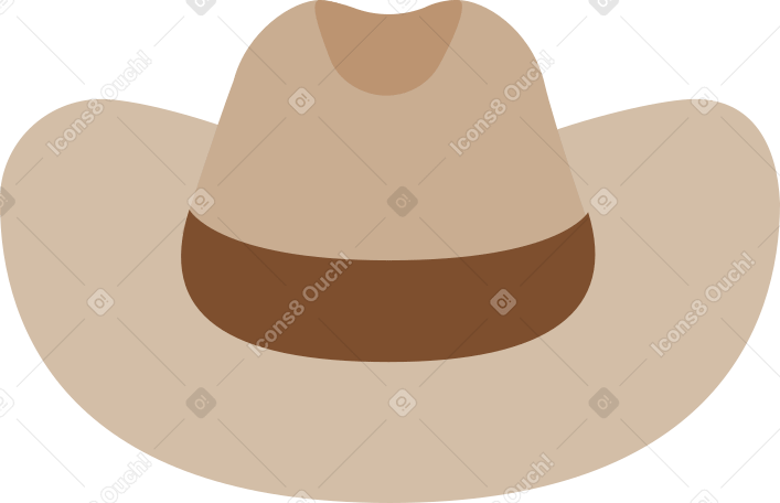 sombrero de vaquero PNG, SVG