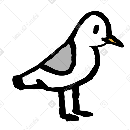 seagull PNG, SVG