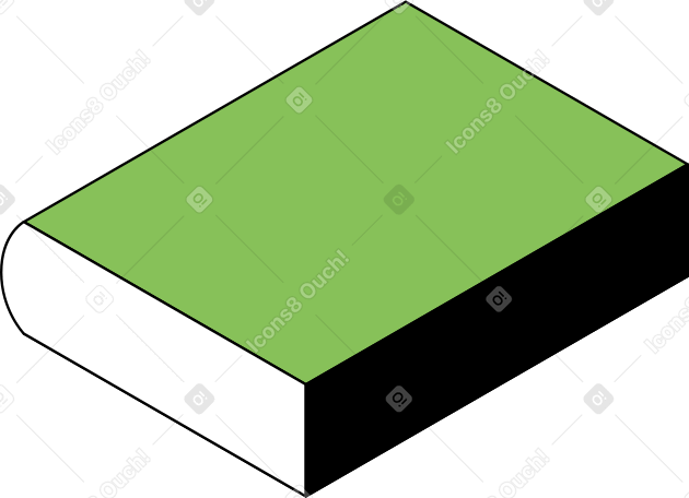 closed book PNG, SVG