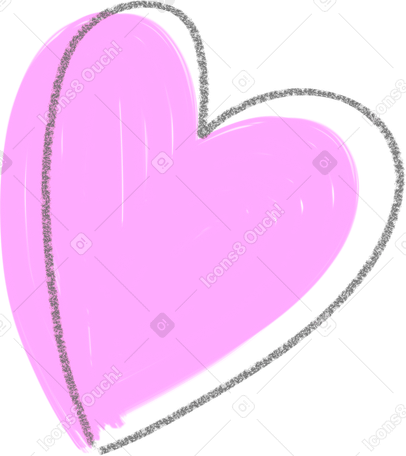 heart pink PNG, SVG