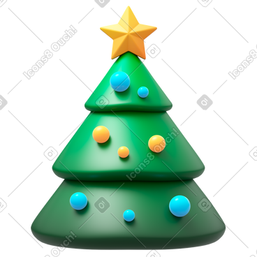 Christmas tree PNG, SVG