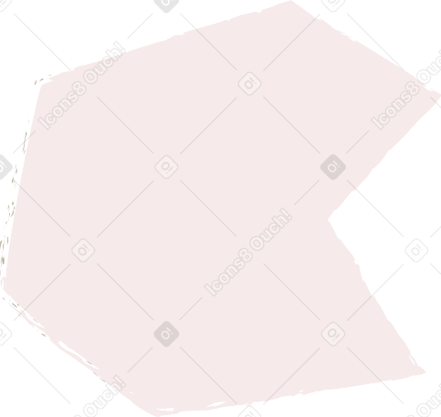 light pink polygon Illustration in PNG, SVG