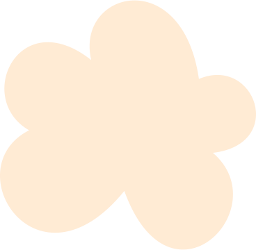 Fluffy beige cloud в PNG, SVG