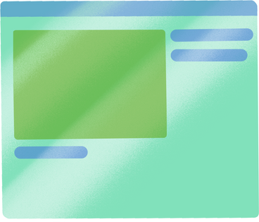 Green transparent browser window PNG、SVG