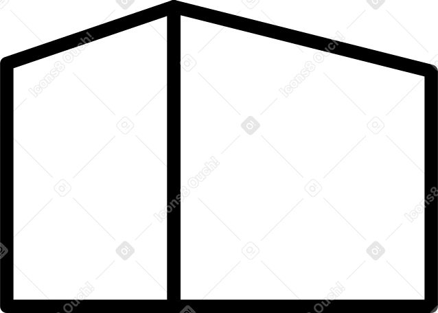 белая коробка в PNG, SVG