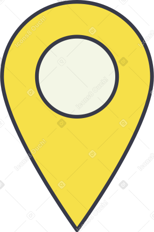 location marker Illustration in PNG, SVG