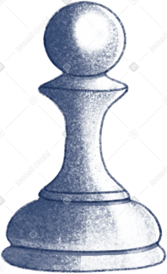 pawn in chess Illustration in PNG, SVG