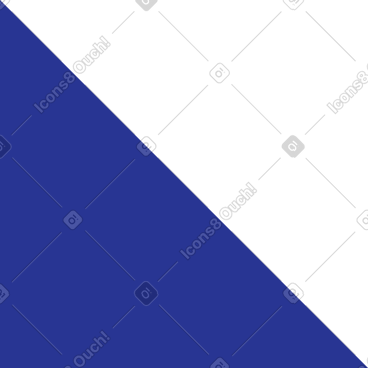 Triangle dark blue PNG, SVG