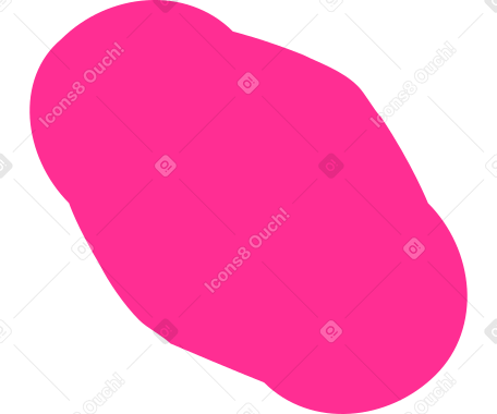 pink abstract shape PNG, SVG