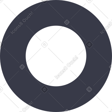 Doughnut PNG, SVG