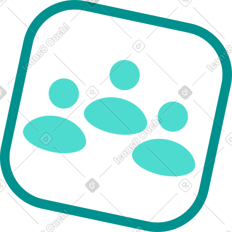 群组图标 PNG, SVG
