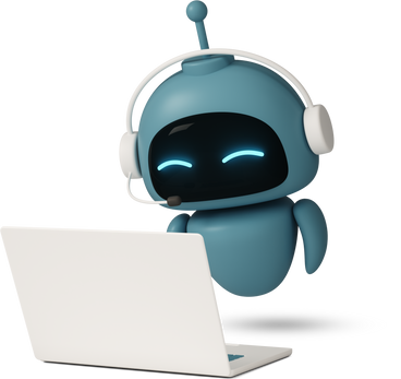 Chatbot using laptop PNG, SVG