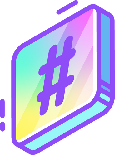 hashtag icon PNG, SVG
