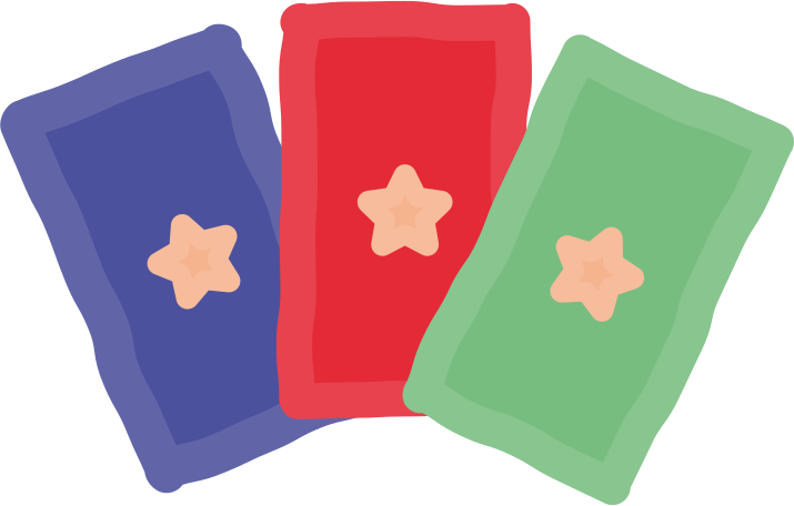 cards Illustration in PNG, SVG