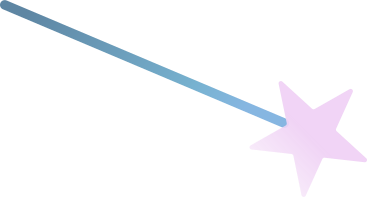 별표가 있는 마술 지팡이 PNG, SVG