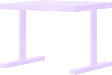 purple bench PNG, SVG