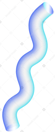 glass curved line Illustration in PNG, SVG
