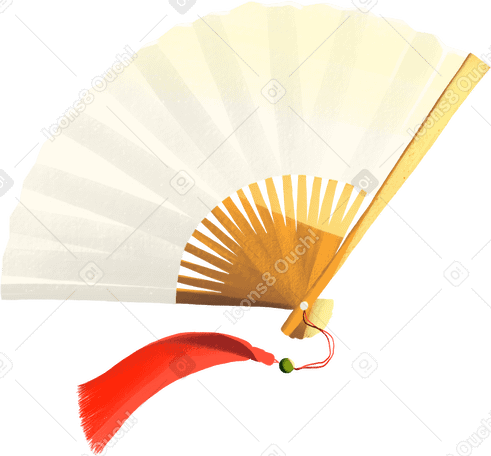 chinese hand fan PNG, SVG
