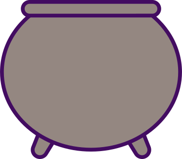 cauldron for potion в PNG, SVG