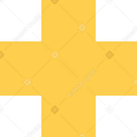 yellow cross Illustration in PNG, SVG