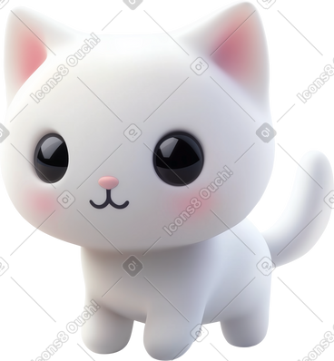 Illustrations vectorielles style 3D Cutie aux formats PNG et SVG