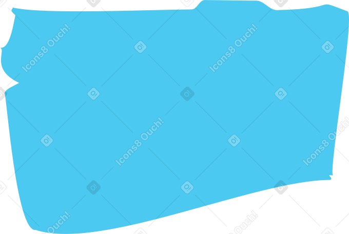 sky blue rectangle PNG, SVG