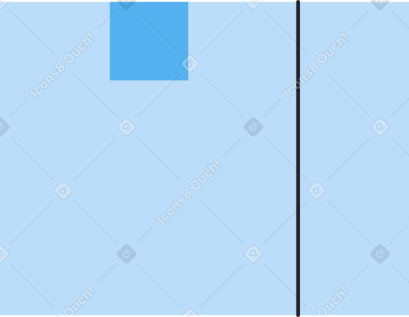 Caixa de encomendas azul PNG, SVG