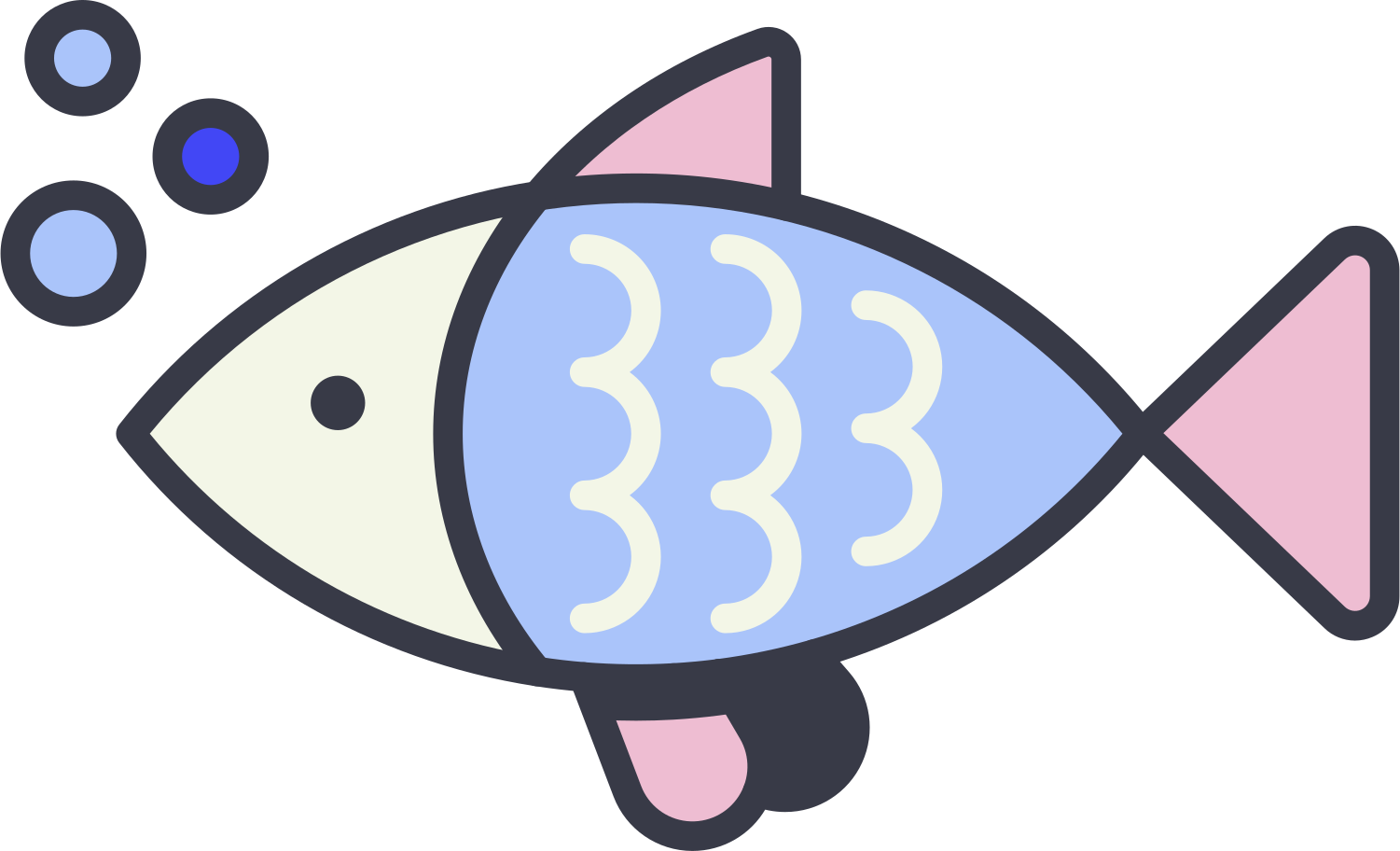 魚 のpngとsvgでのイラスト