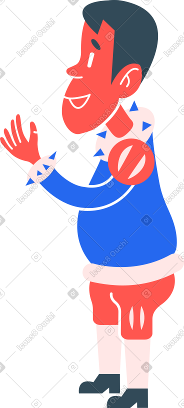 男孩站着 PNG, SVG