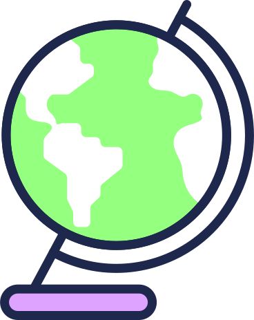 земной шар в PNG, SVG