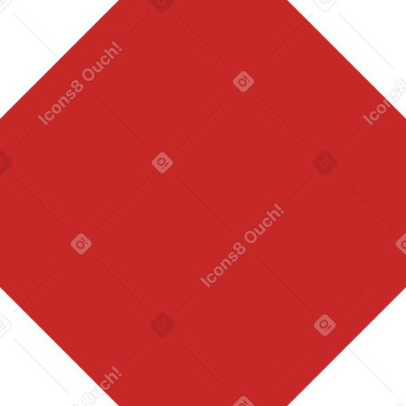 octagon red Illustration in PNG, SVG