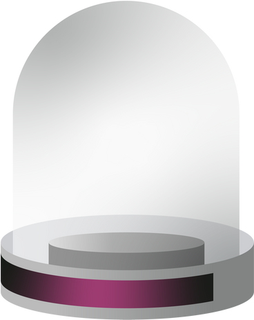 glass dome PNG, SVG