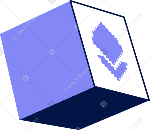Эфириум куб в PNG, SVG