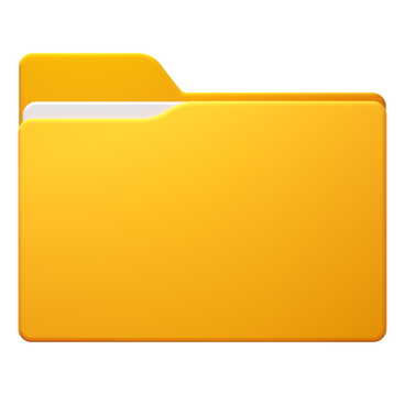Folder with documents PNG, SVG