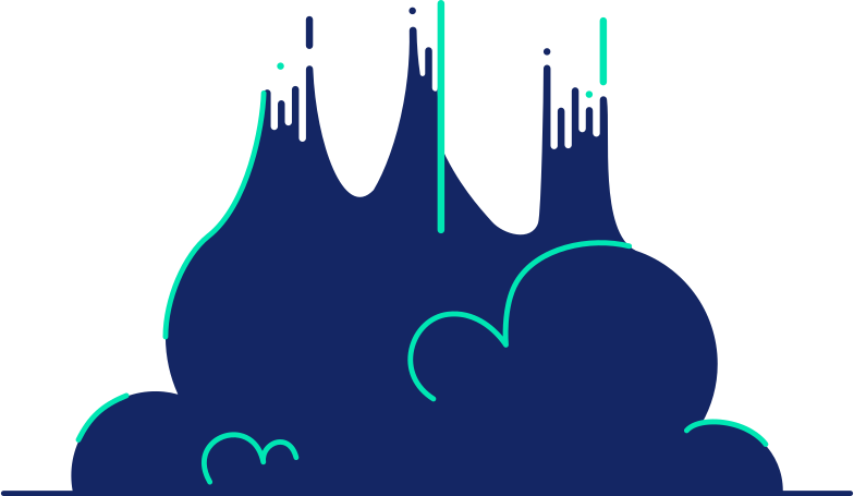 rocket cloud Illustration in PNG, SVG