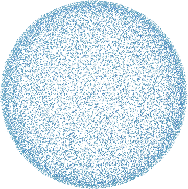 Bubble sphere animated illustration in GIF, Lottie (JSON), AE