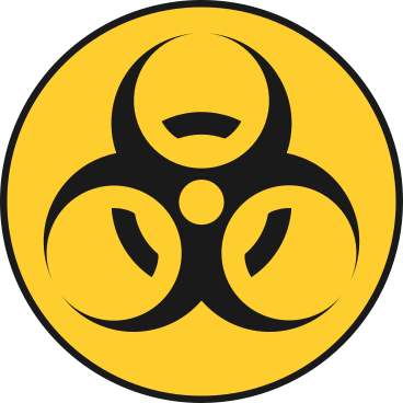 biohazard sign PNG, SVG