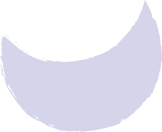 purple crescent Illustration in PNG, SVG