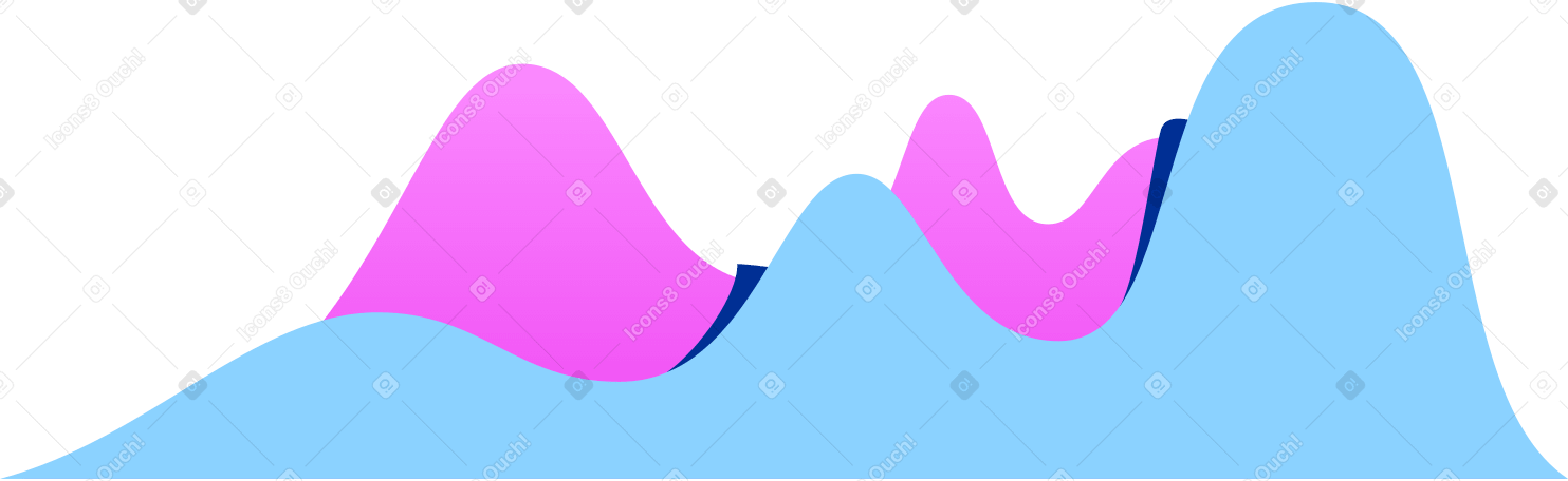wave charts PNG、SVG