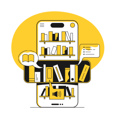 Bookstore app PNG, SVG