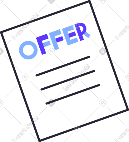 offer sheet PNG, SVG