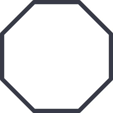Форма восьмиугольника в PNG, SVG