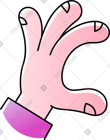 Hand holding something PNG, SVG