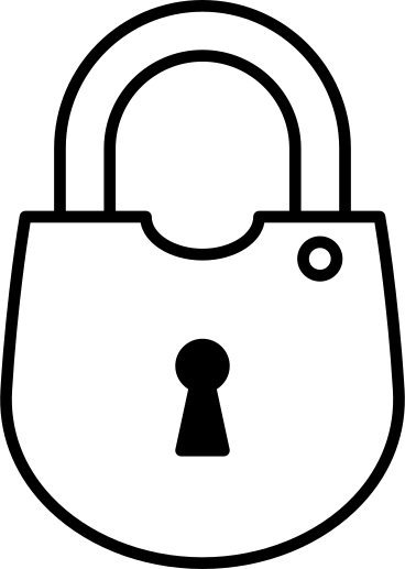 cloused lock PNG, SVG