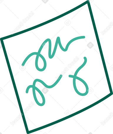 note collante PNG, SVG