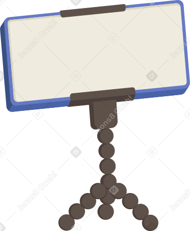 Téléphone sur trépied PNG, SVG