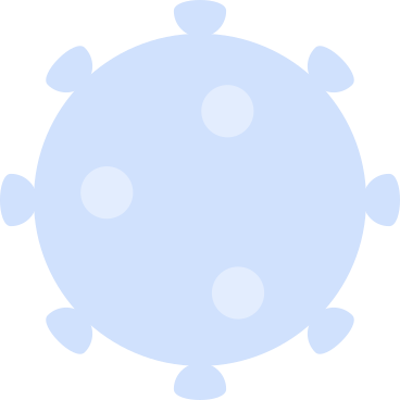 covid molecule PNG, SVG
