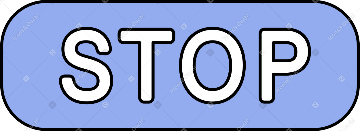 stop button PNG, SVG