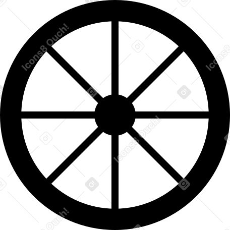 big wheel Illustration in PNG, SVG