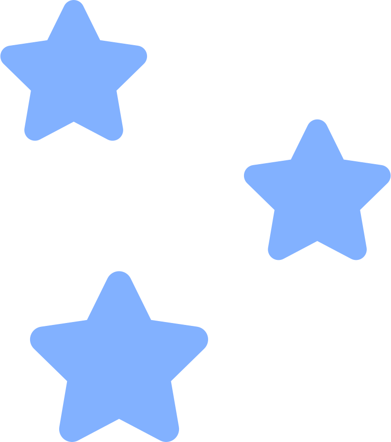 decorative stars Illustration in PNG, SVG